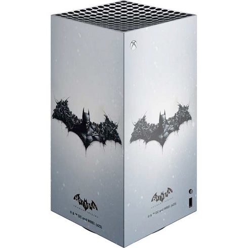 DC Comics Arkham Origins Arkham Logo XBox Series X Digital Edition Console Skin